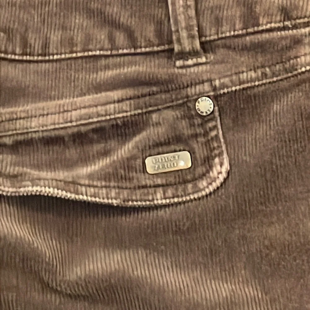 Point zéro women’s size 13 corduroy Classic Brown Skirt - Picture 14 of 14